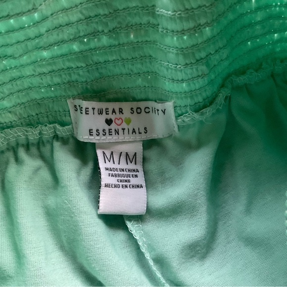 New crocheted Shorts size ‘’M’’ SKY BLUE SALE … - Picture 2 of 3